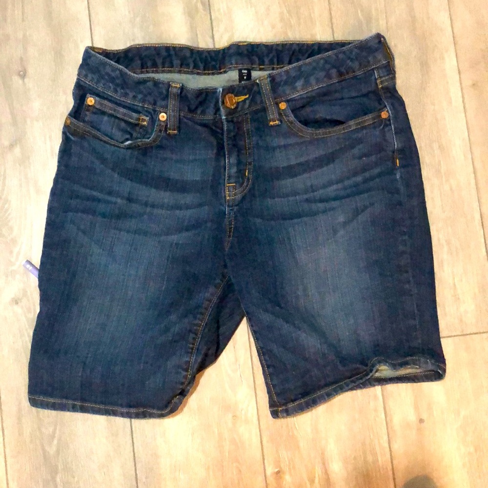 Bermuda dark denim GAP shorts